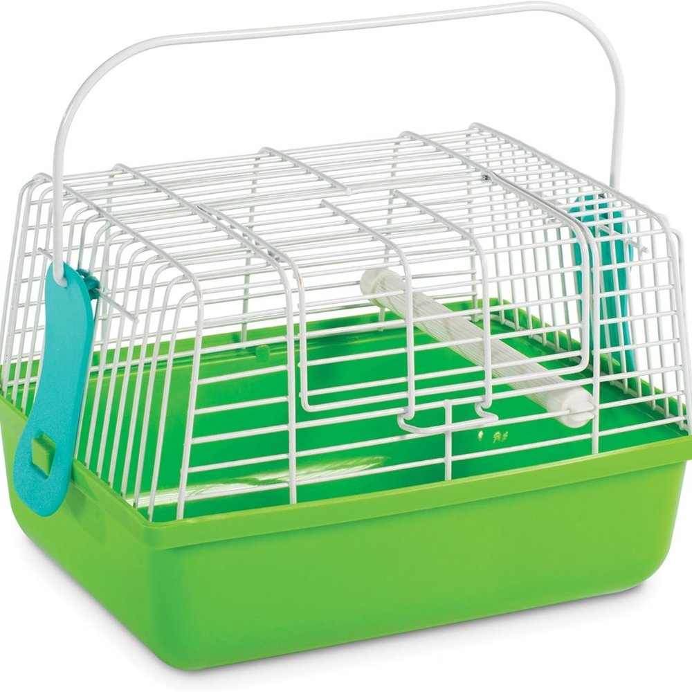 New Prevue Hendryx SP1304GREEN Pet Products Travel Cage for Birds and Small Anim
